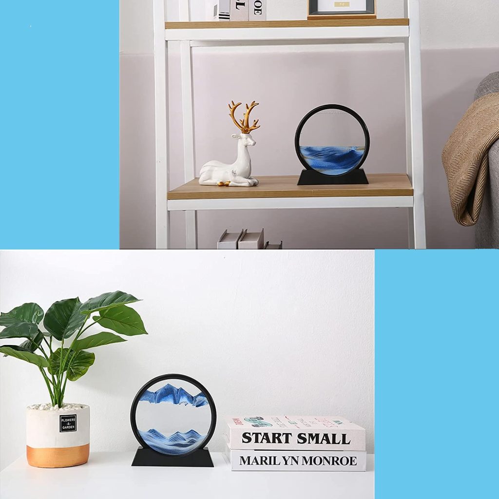 moving sand art decor