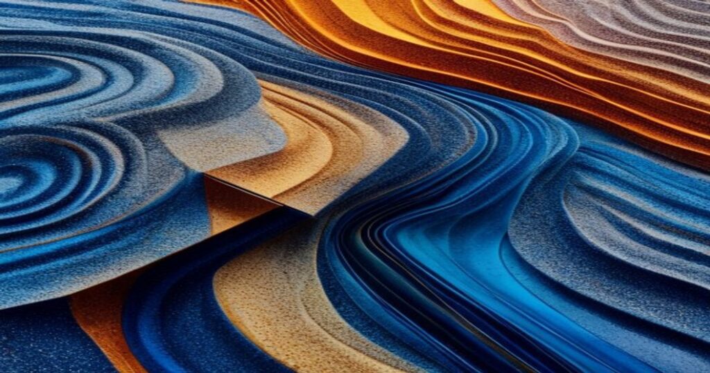 Is Sand Art Infinite? On the Mathematics of Patterns That Never Repeat