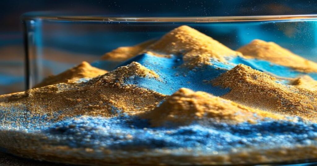 Self-Organizing Patterns in Sand: Why the Mountains Form the Way They Do